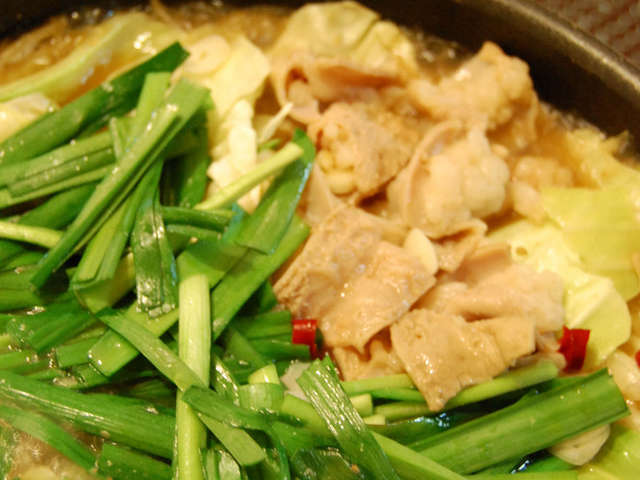 美味しいもつ鍋☆博多の名物
